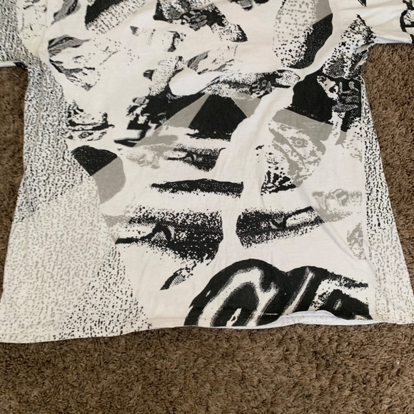 Vintage Free Style Glide All Over Graphic Tee Sz.XL Skater Y2K T-shirt - Picture 9 of 10